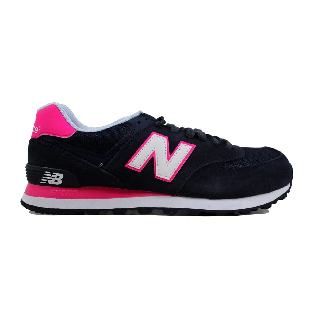 navy blue and pink new balance