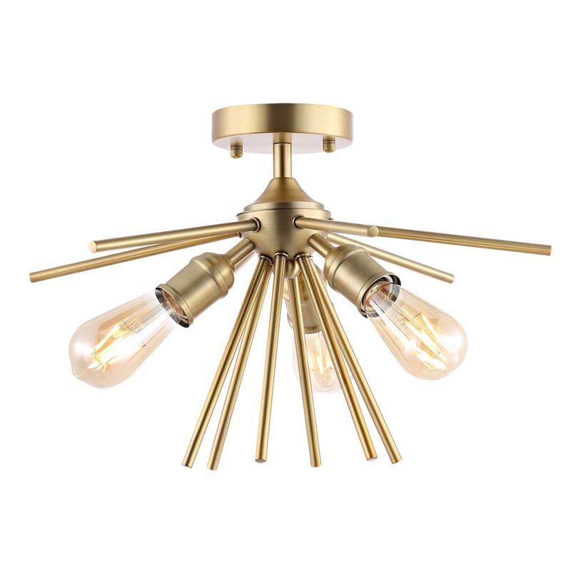 GetLedel Modern 3-Light Sputnik Semi-Flush Mount
