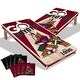 preview thumbnail 1 of 4, Arizona Coyotes NHL 2x4 Cornhole Board Set Include Carrying Case