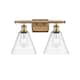 Option Brushed Brass / Clear