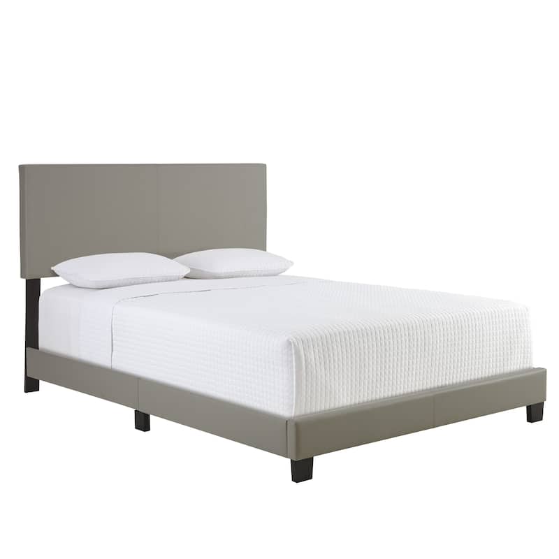 Boyd Sleep Florence Faux Leather Upholstered Bed Frame with Headboard