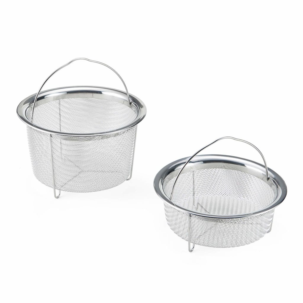 Instant Pot Official Mesh Steamer Basket Set - 8.5" L x 8.7" W x 5.7" H