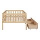 preview thumbnail 95 of 95, Roomfitters Twin Size Daybed Wood Frame with Two Storage Compartments, Space-Saving and Stylish Design for Any Room