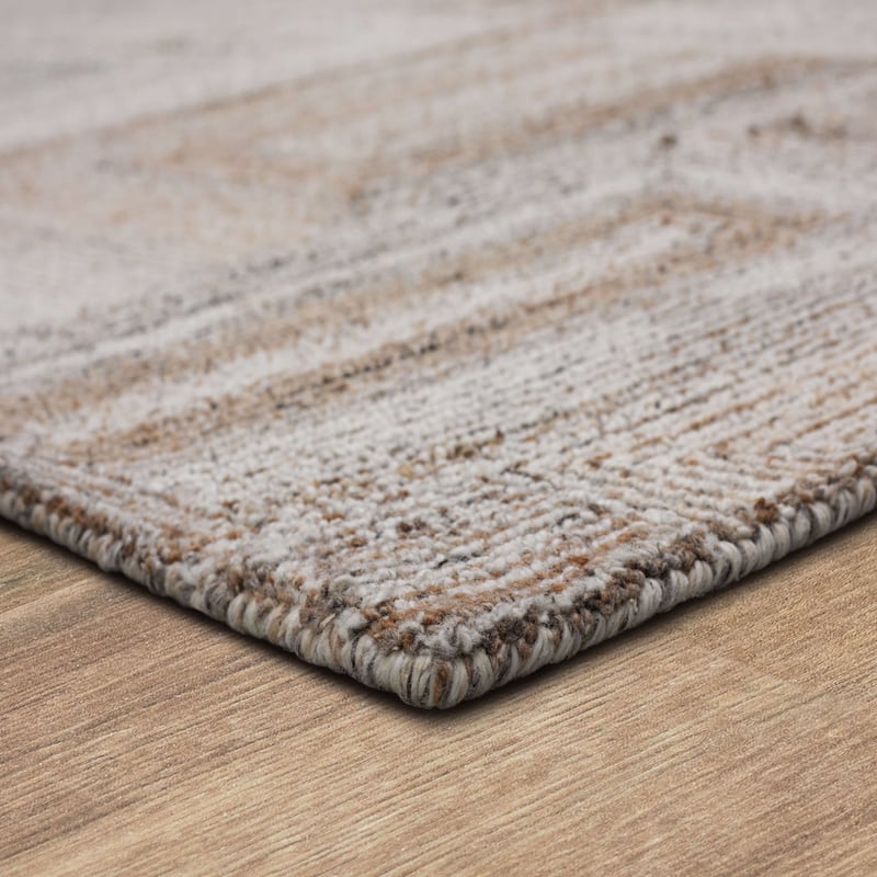 Karastan Rugs Cloverdale Beige Steel Area Rug