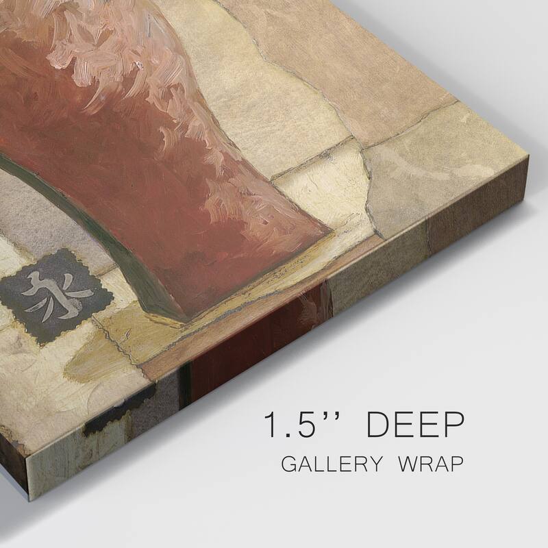 Mandarin Panel I- Premium Gallery Wrapped Canvas - Ready to Hang