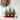 Glitzhome 21"L Christmas Metal Potted Triple Trees Centerpiece or Table Tree