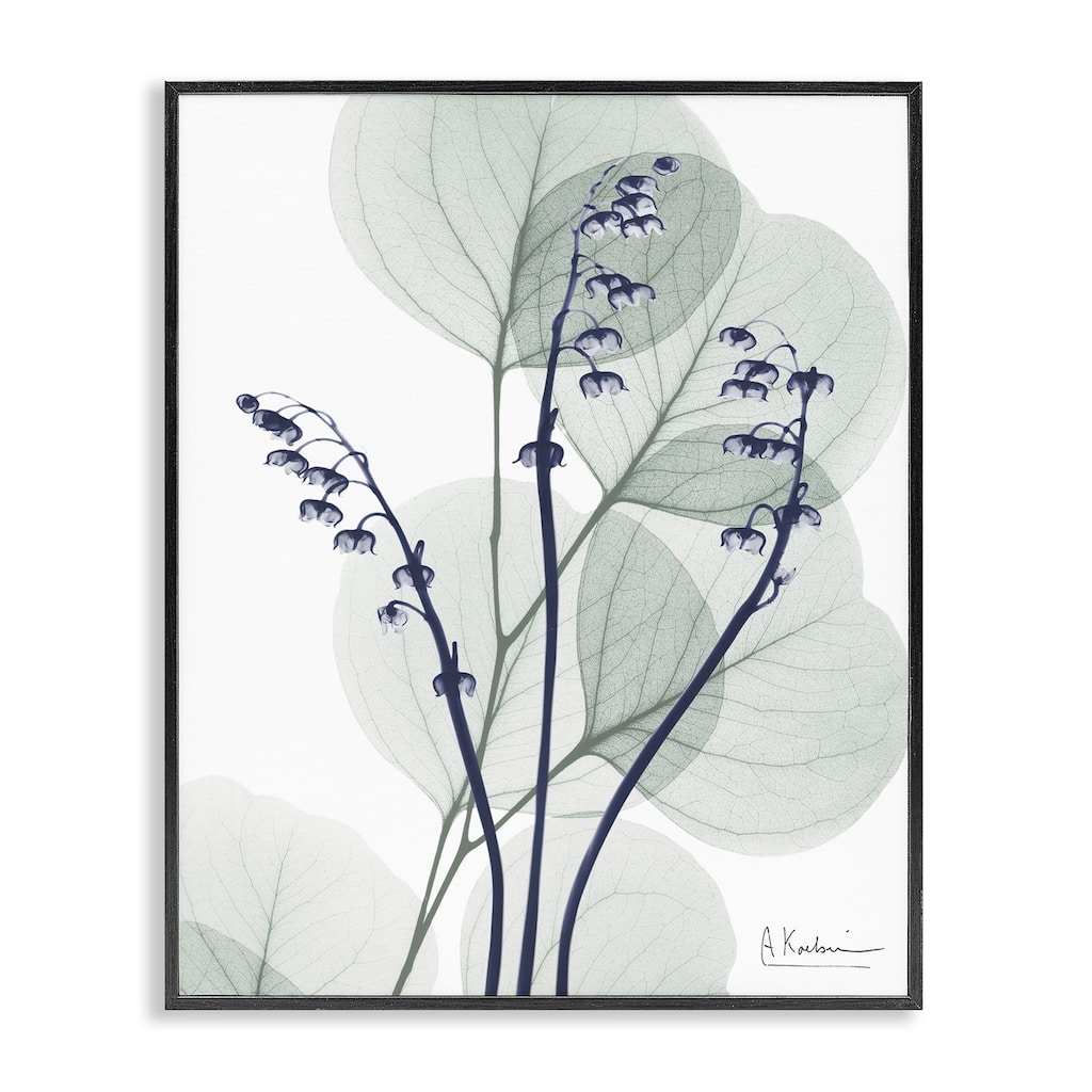 Stupell Serene Modern Eucalyptus Framed Giclee Art Design By Albert Koetsier