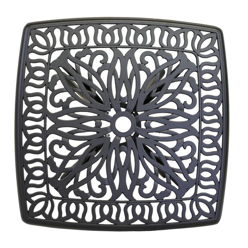 Havenside Home Saybrook Cast Aluminum End Table