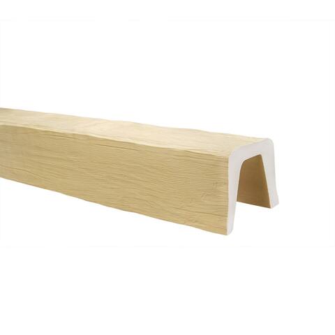 7-7/8 in. x 5-7/8 in. x 13 ft. Modern Unfinished Faux Wood Beam