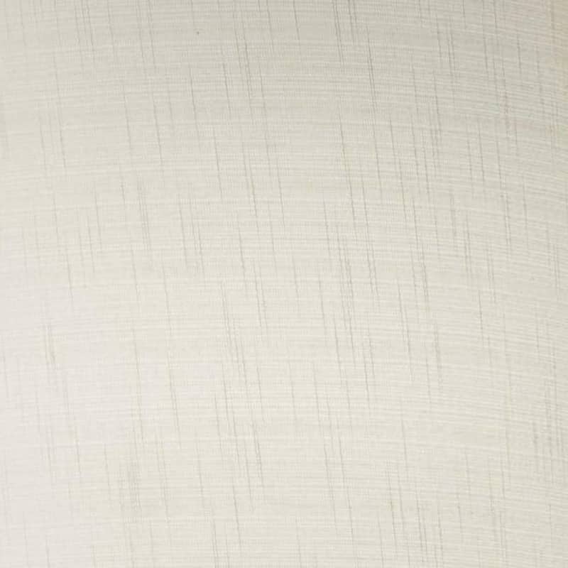 Metal Floor Lamp with White Fabric Cylinder Shade Pull Chain - 13” x 13” x 60.5” (D x W x H)