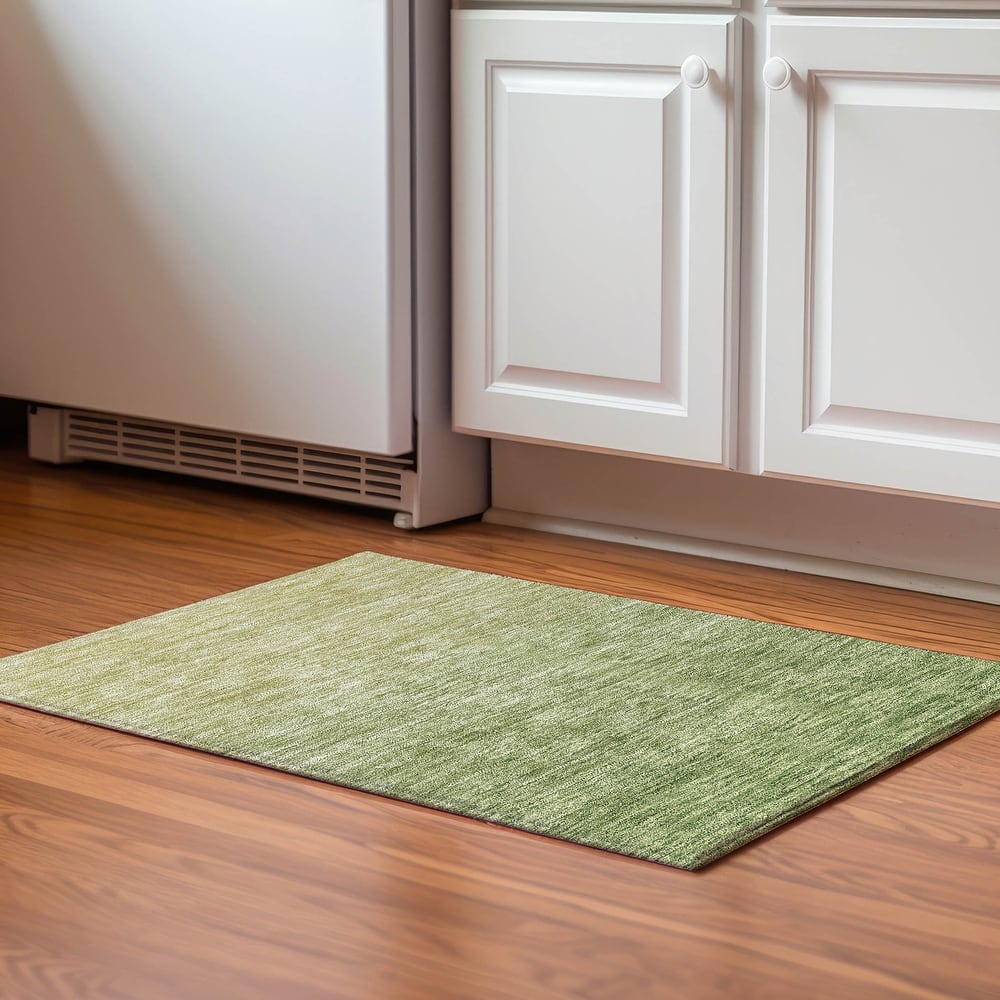 Premium Washable Super Soft Solid Ombre Mayfield Rug