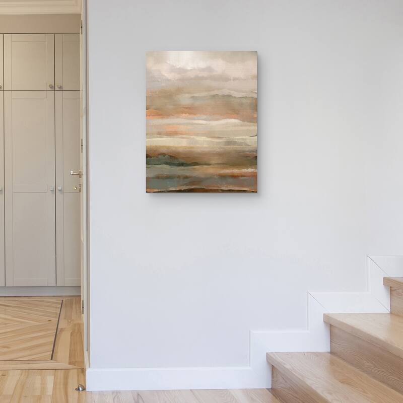 Washed Sunset II by Studio Arts Canvas Art Print