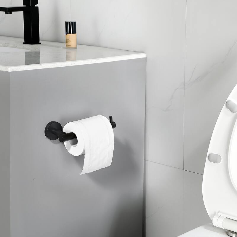 Wall Mounted 5in Toilet Paper Holder in Stainless Steel