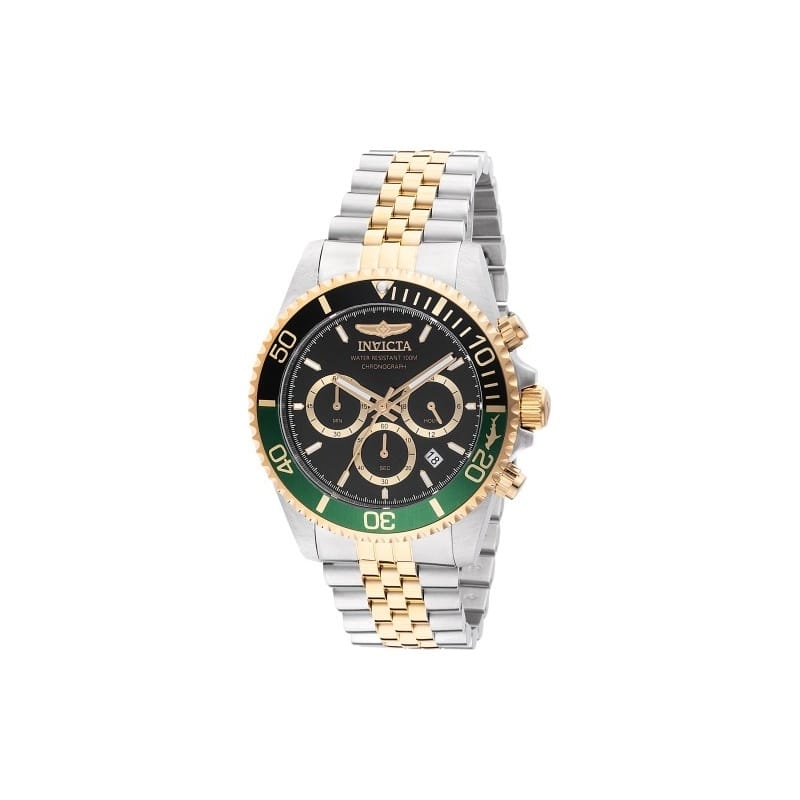 Invicta Men's 48116 Pro Diver Quartz Chronograph Black Dial Watch