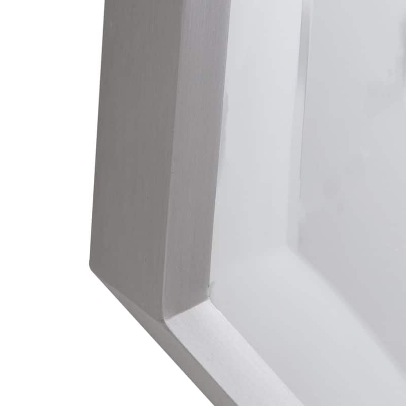 Uttermost Stuartson 30" x 20" Sleek Octagon Vanity Bathroom Wall