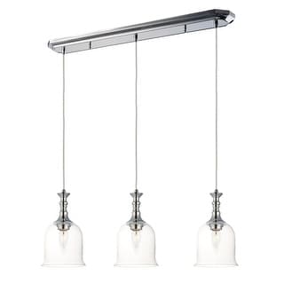 Centennial 3-light 6.25" Wide Steel Pendant - Polished Nickel