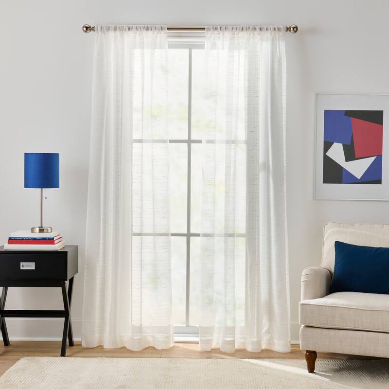 Tommy Hilfiger Emmet Stripe Curtain Panel Pair - 96-in