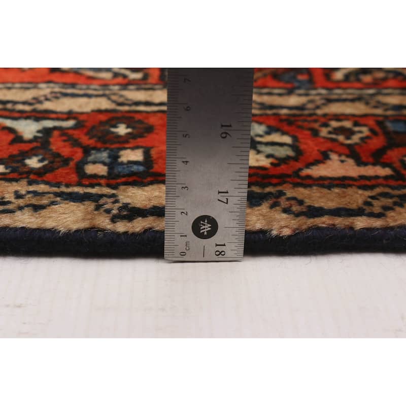 Andelz Red Rug 3'4" x 9'10" - 3'4 x 9'10