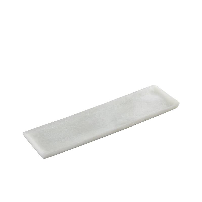 Rectangle Platter Set Of 2 White