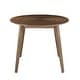 Rondo Mid-Century Walnut Oval Dining Table by iNSPIRE Q Modern - Bed ...