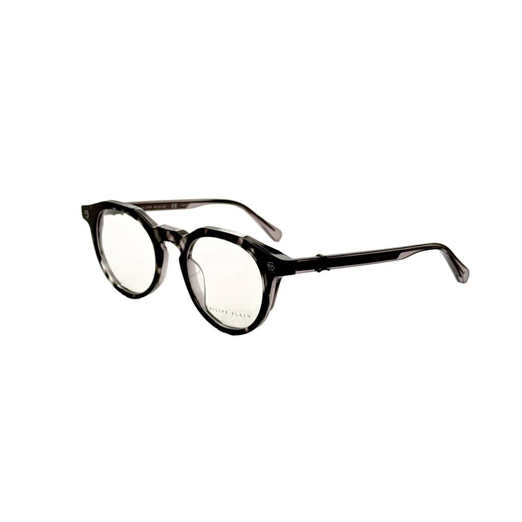 Philipp Plein Men's 49mm Grey Crystal Melange Opticals VPP060V490AHU - N/A