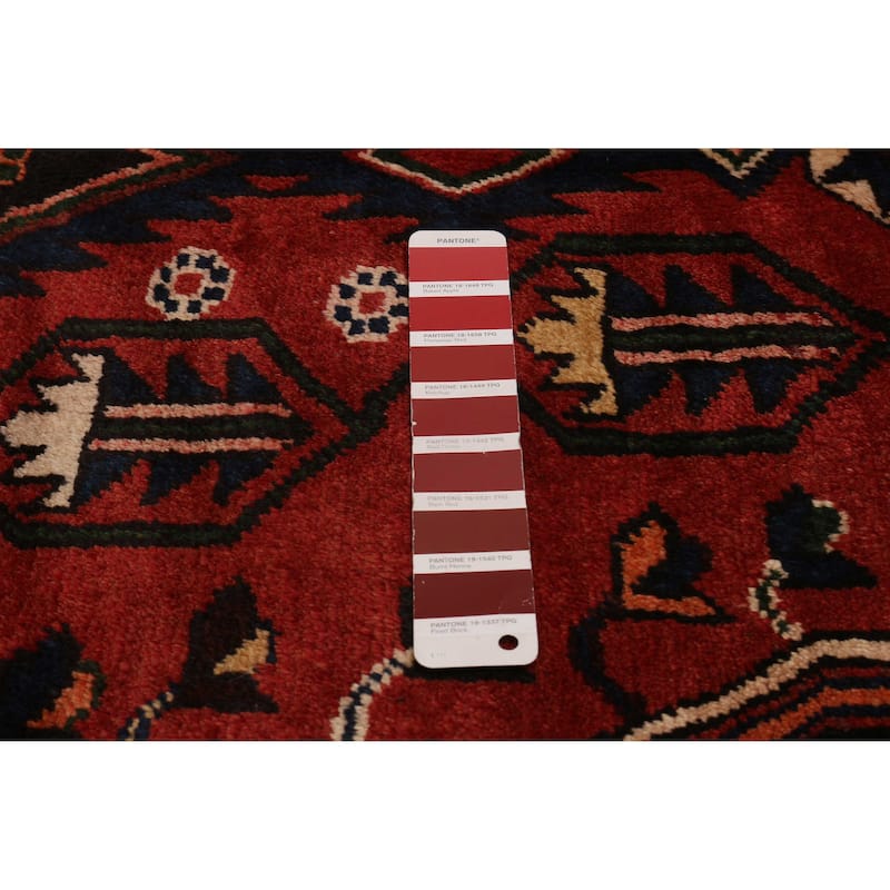 ECARPETGALLERY Hand-knotted Anadol Red Wool Rug - 4'11 x 7'0