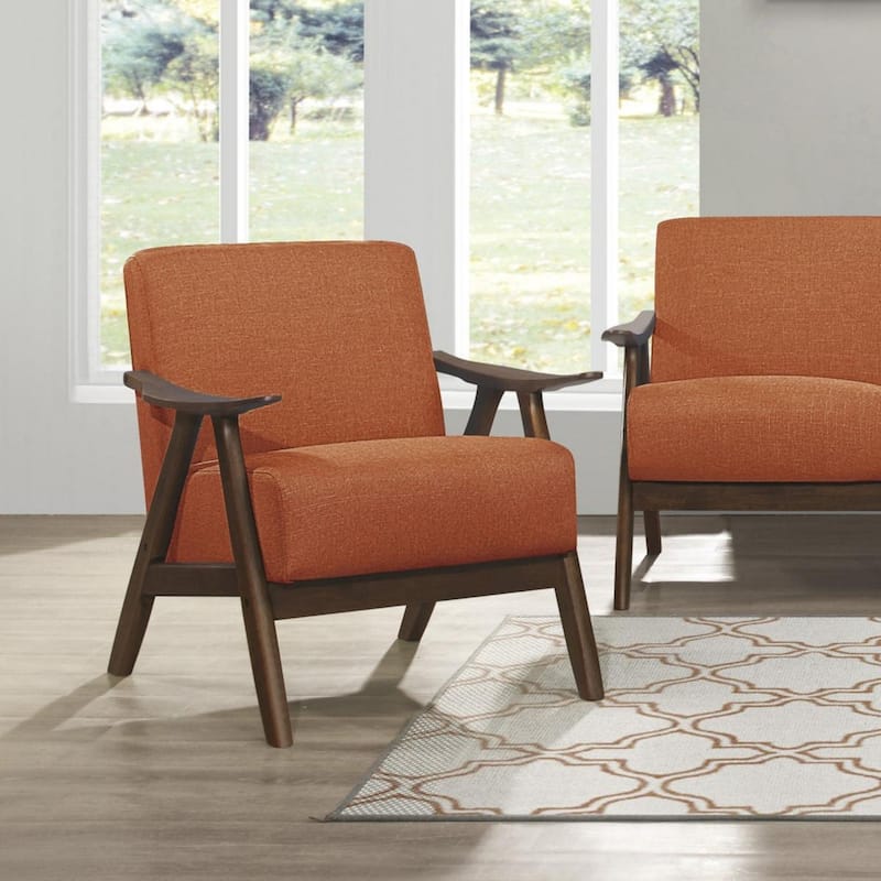 Modern fabric armchair