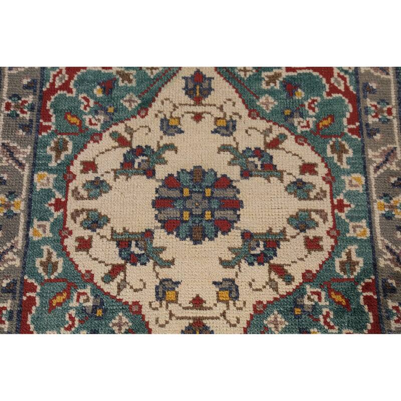 Heriz Serapi Indian Runner Rug Handmade Wool Carpet - 2'7" x 8'0"