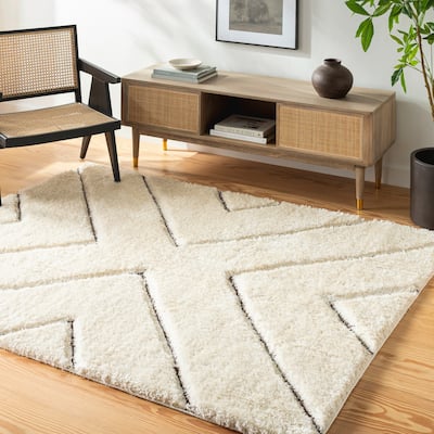 Livabliss Bologna Moroccan Modern Plush Area Rug