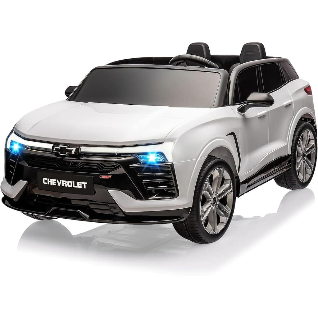 24V Kids Ride on Car 2 Seater, Licensed Chevrolet Blazer Battery Powered Electric Vehicles Car