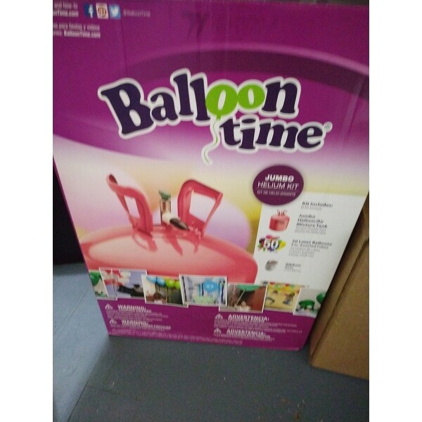 Shipodin Balloon Time Helium Tank - On Sale - Overstock ...