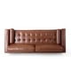 preview thumbnail 30 of 34, Malinta Contemporary Tufted 3 Seater Sofa by Christopher Knight Home - 82.25" L x 33.00" W x 33.00" H
