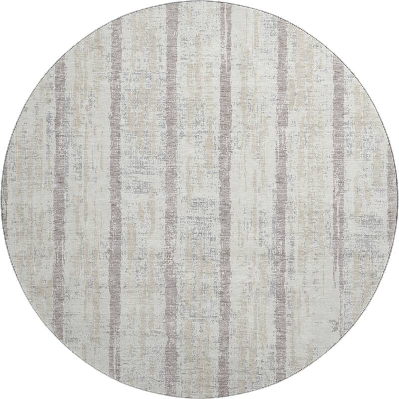 Premium Washable Super Soft Stripe Abrash Mayfield Rug