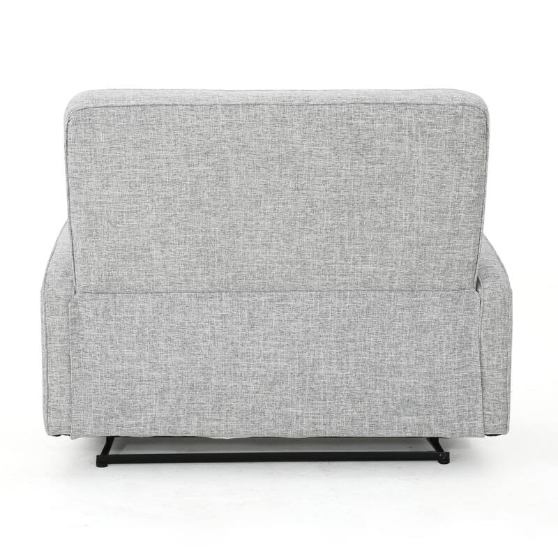 47"Wide Manual Recliner Chair for Adults, Single Reclining Sofa Chair Fabric Upholstered Living Room Chair Modern Club Chair