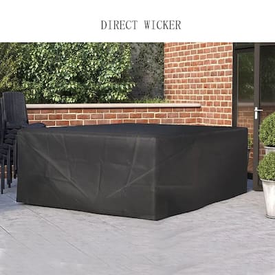 Heavy Duty Outdoor Furniture Cover Patio Waterproof Patio Set Cover - 94.5x74.8x35.4