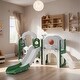 preview thumbnail 5 of 43, Toddler Slide & Swing Set 8 in 1,Kids Playground Climber Slide Playset