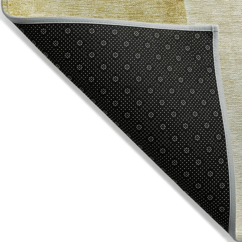 Machine Washable Indoor/ Outdoor Chantille Modern Abstract Rug