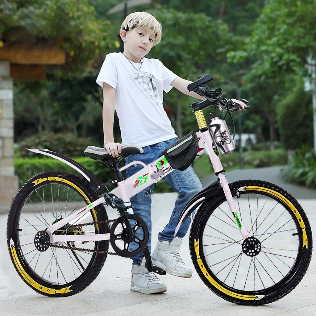 Youth Mountain 20in BMX Style Frame Kids Bike With Water Bottle
