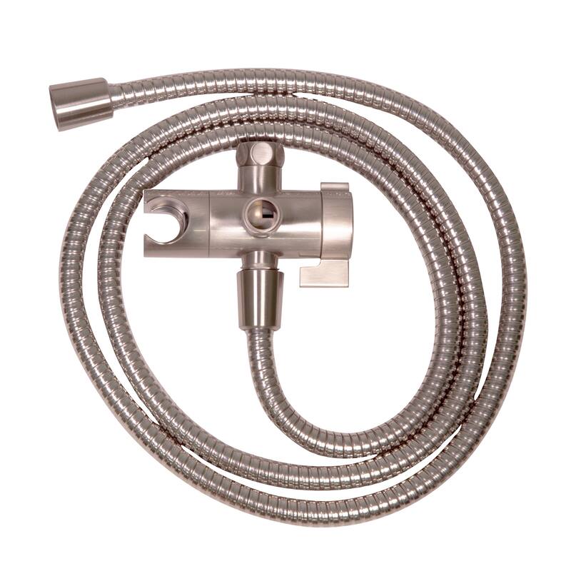 Design House 841536-MB 3-Way Shower Diverter and 70-Inch Hose for Handheld Showerhead