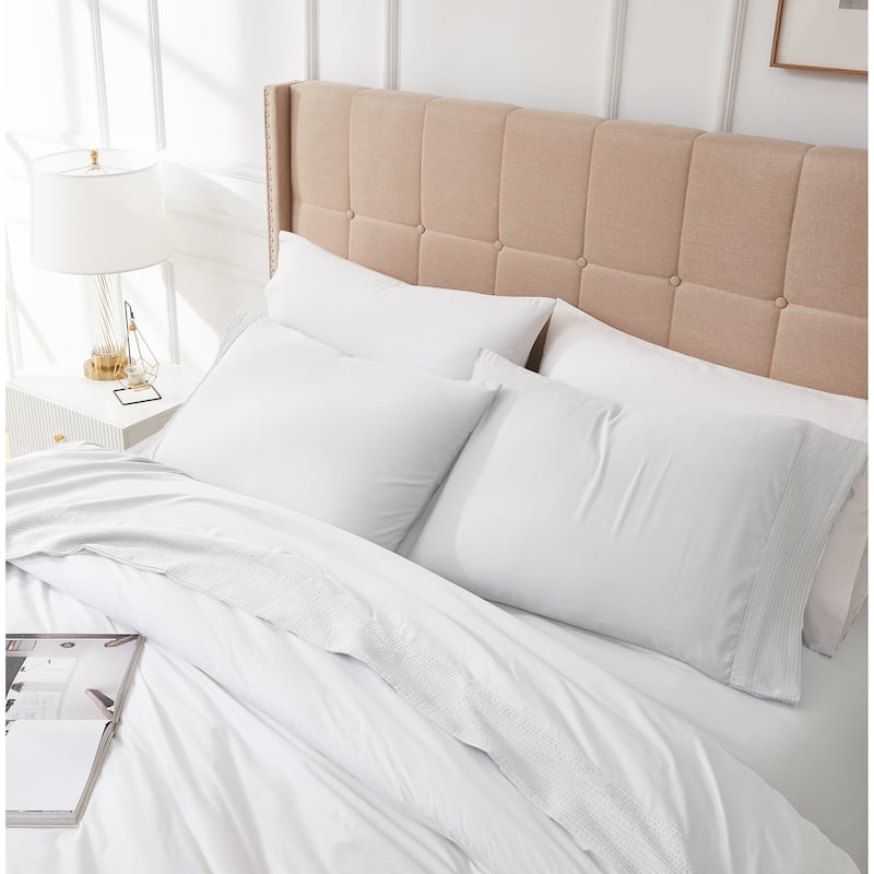 Vilano 21-inch Extra Deep Pocket 4-Piece Bed Sheet Set with Pleated Hem