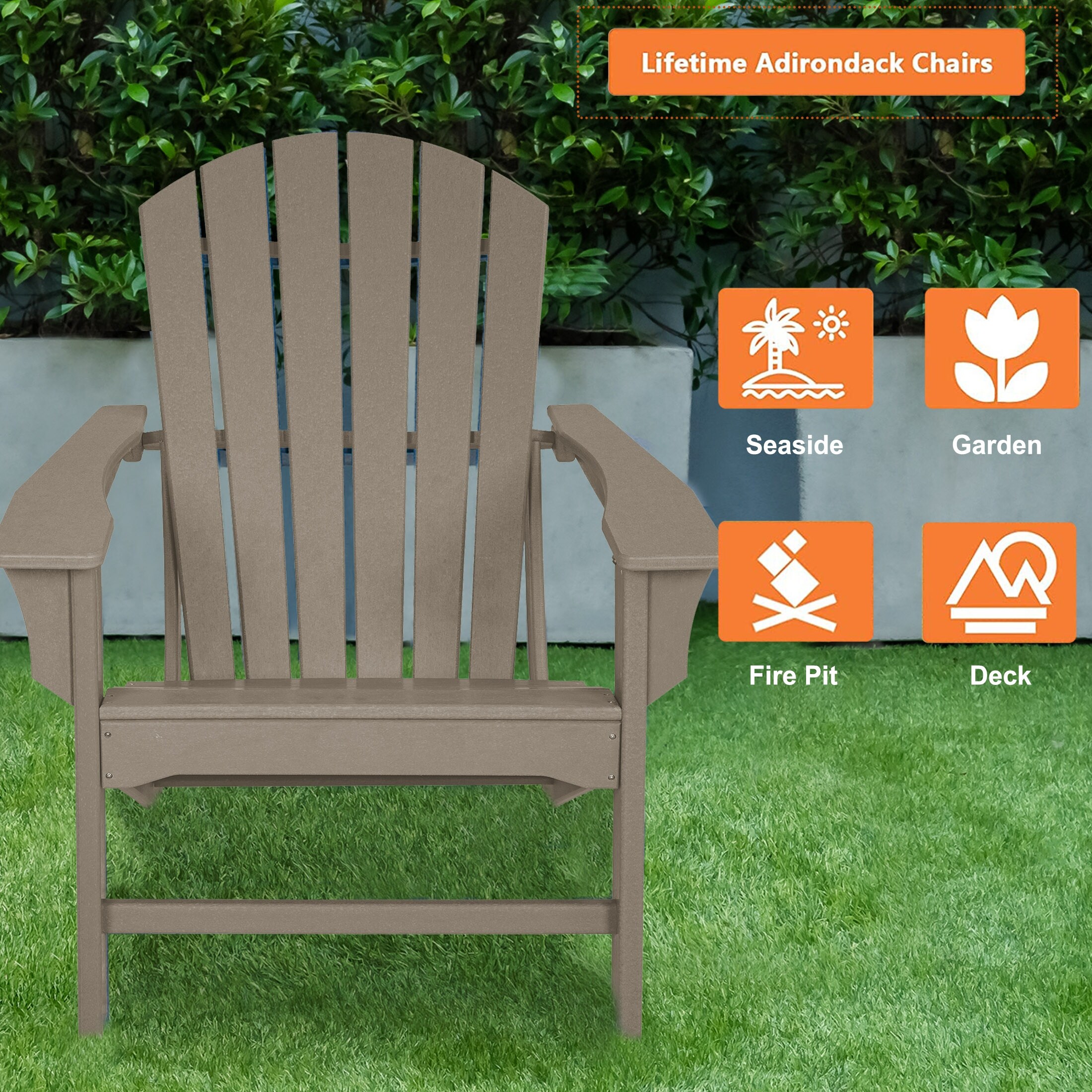Classic Red Composite of Adirondack Chair Bed Bath Beyond