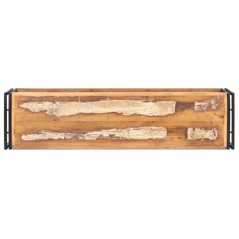 vidaXL TV Stand 47.2"x11.8"x15.7" Solid Wood Reclaimed