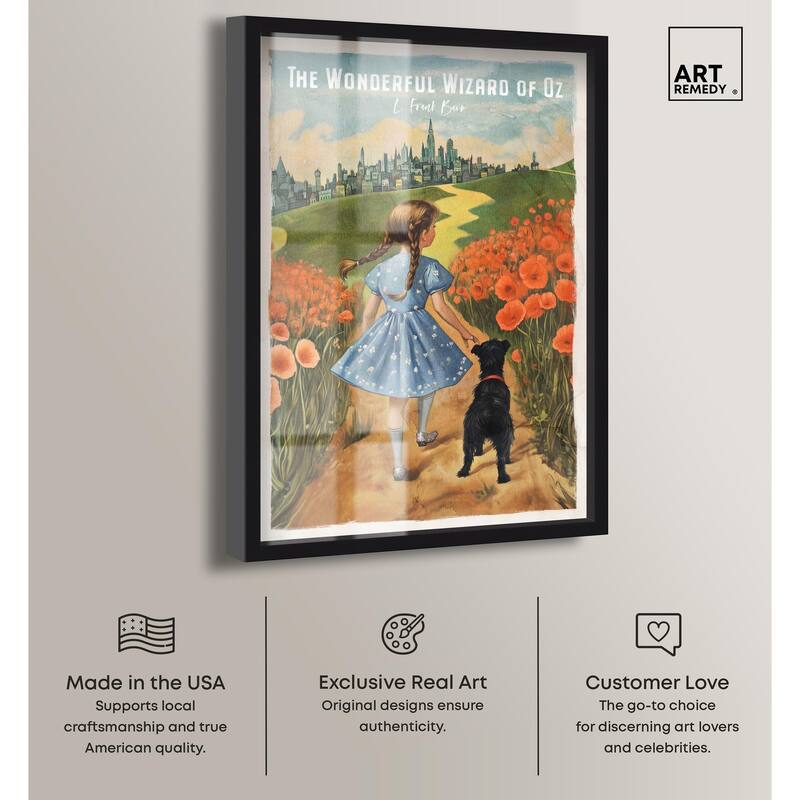 Wizard of Oz Classic Shadowbox by Art Remedy