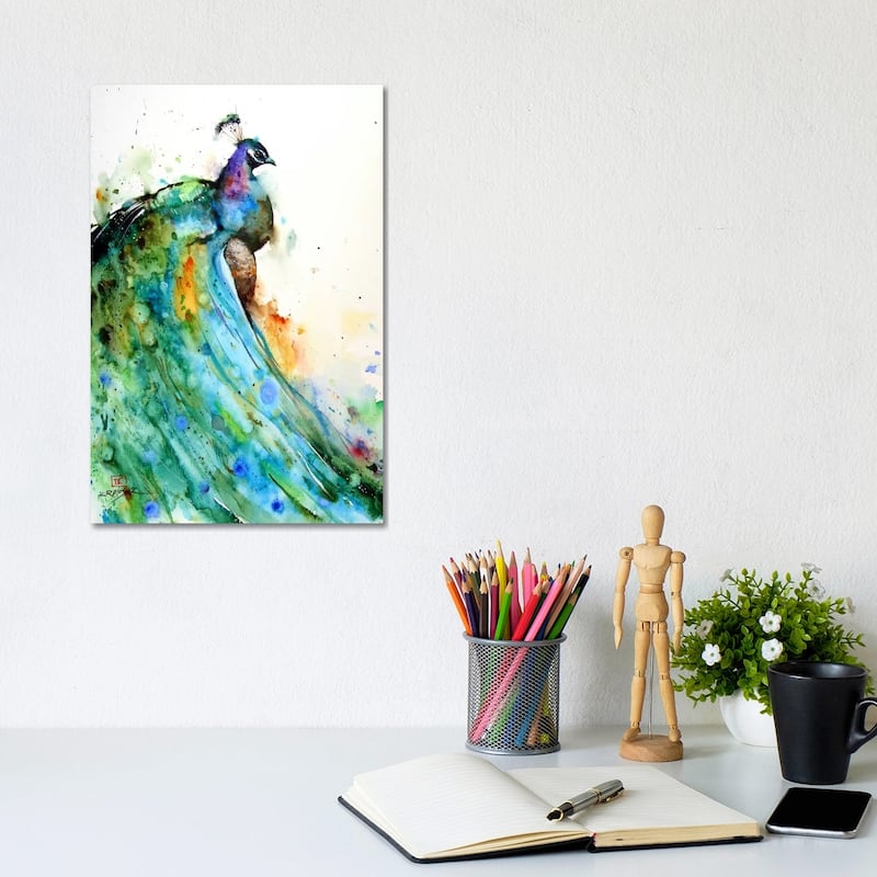 iCanvas "Pheasant" by Dean Crouser Canvas Print - 12x8x0.75
