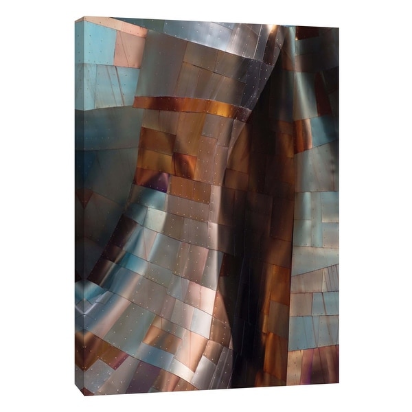 PTM Images 9-105829 PTM Canvas Collection 10" x 8" - "Metallic Spiral" Giclee Buildings and Landmarks Art Print on Canvas
