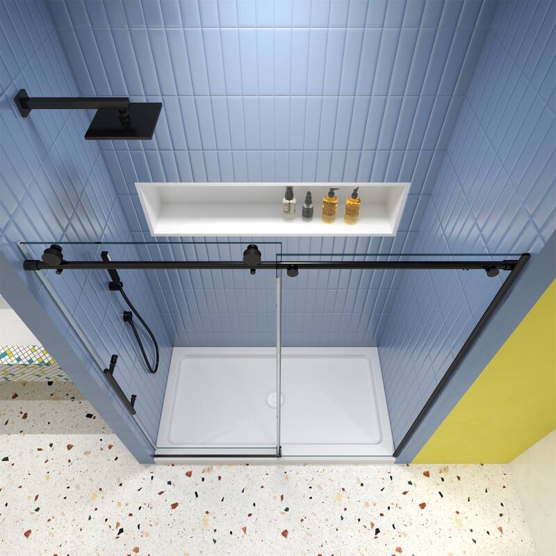 56"-60" x 74" Soft-Close Sliding Shower Door