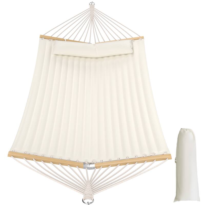 EROMMY Modern Portable Hammock, Hand-Woven Ropes, Anti-Tipping Design for Backyards, Beaches & Campsites