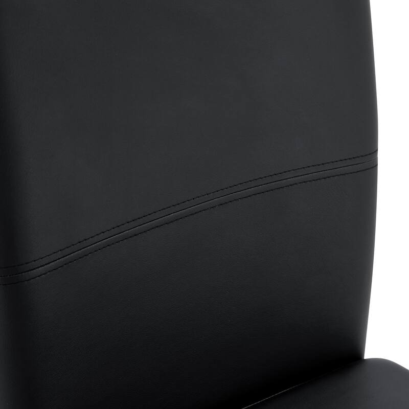 Set Of Four Thickened Pu Material Ergonomic Chairs