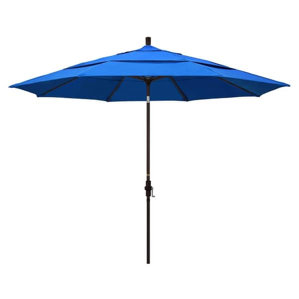 11' Round Aluminum Market Umbrella, Crank Lift, Collar Tilt, Royal Blue (GSCU118117-F03-DWV) - Bed Bath & Beyond - 40045834 11' Round Aluminum Market Umbrella, Crank Lift, Collar Tilt, Royal Blue (GSCU118117-F03-DWV) - Bed Bath & Beyond - 40045834