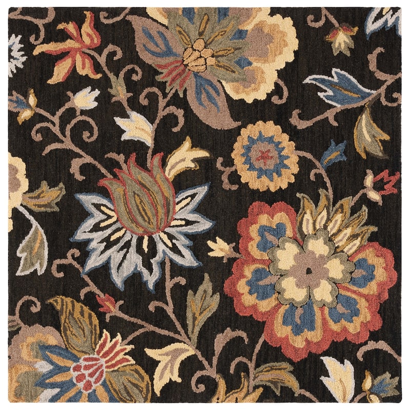 SAFAVIEH Handmade Blossom Teobalda Contemporary Wool Rug